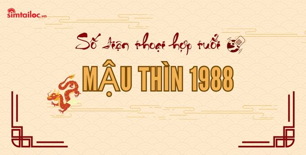 Số điện thoại hợp với tuổi 1988